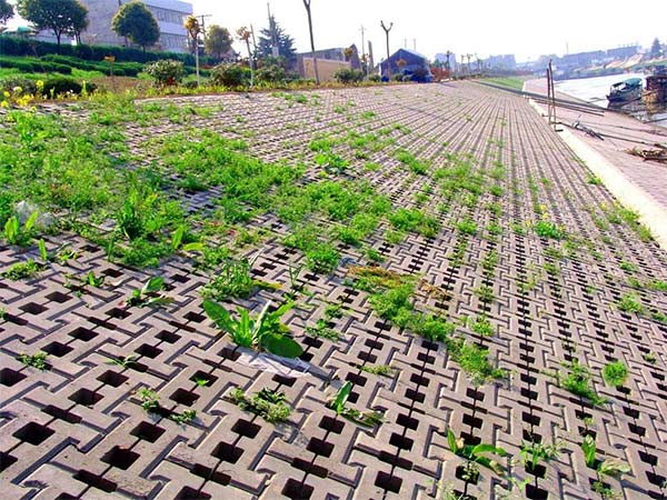 再生產品應用于城市建設中